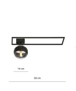 Best Sale Sklep Kaja Designerka, pojedyncza lampa sufitowa z kulą 1132/1B IMAGO | Kaja