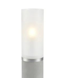Designerska, betonowa lampka nocna typu tuba 108594 z serii MOLO*Sklep Kaja Store