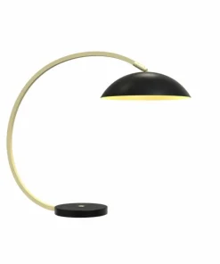 Designerska, czarno-złota lampka do biura WF 8001-104 ROSSKOFF | Kaja*Sklep Kaja Hot