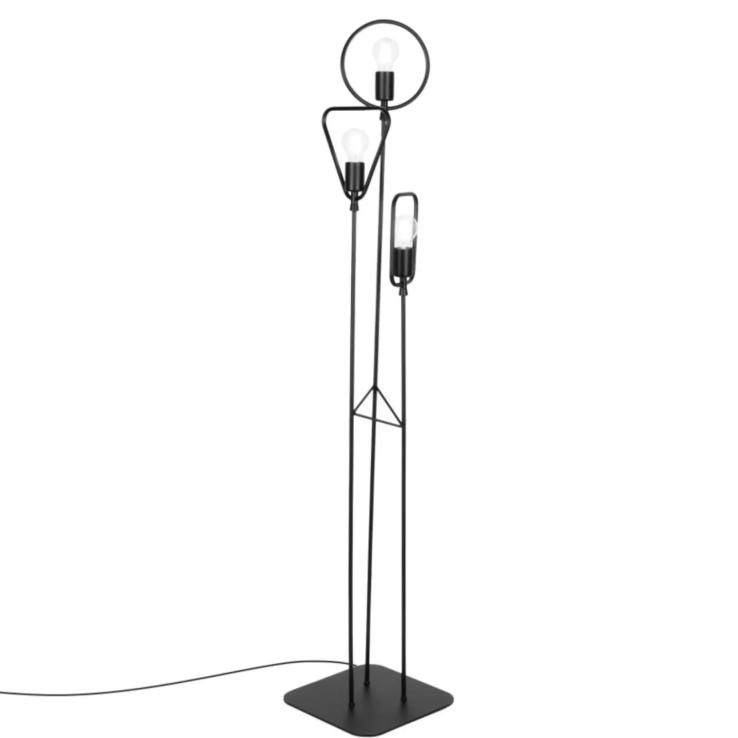 Designerska, industrialna lampa podłogowa K-3934 GEO | Kaja*Sklep Kaja Shop