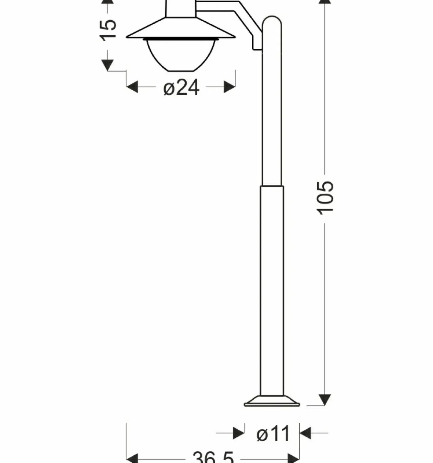 Designerska lampa ogrodowa stojąca 51-32423 COSMOS | Kaja Oświetlenie*Sklep Kaja Best Sale