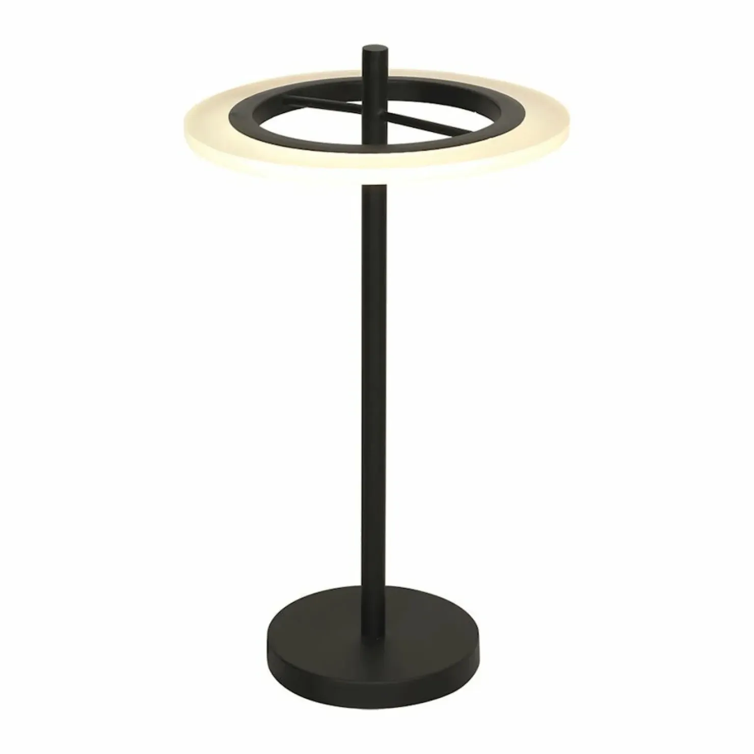 Designerska lampa stołowa z obręczą LED ML168 COSMO | Kaja Oświetlenie*Sklep Kaja Discount
