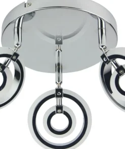 Cheap Sklep Kaja Designerska lampa sufitowa z ringami LED 98-62024 CELT | Kaja chrom