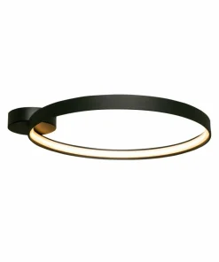 Flash Sale Sklep Kaja Designerska lampa sufitowa, czarny, ledowy okrąg LA0770 z serii CIRCLE