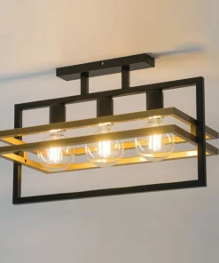 Store Sklep Kaja Designerska lampa sufitowa do sypialni SIG 32404 z serii MERCI CZ/ZŁ