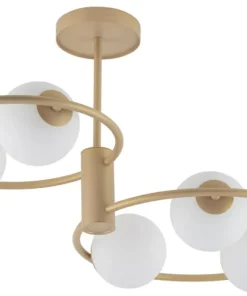 Store Sklep Kaja Designerska lampa sufitowa z białymi kulami SIG 33470 z serii AQUA