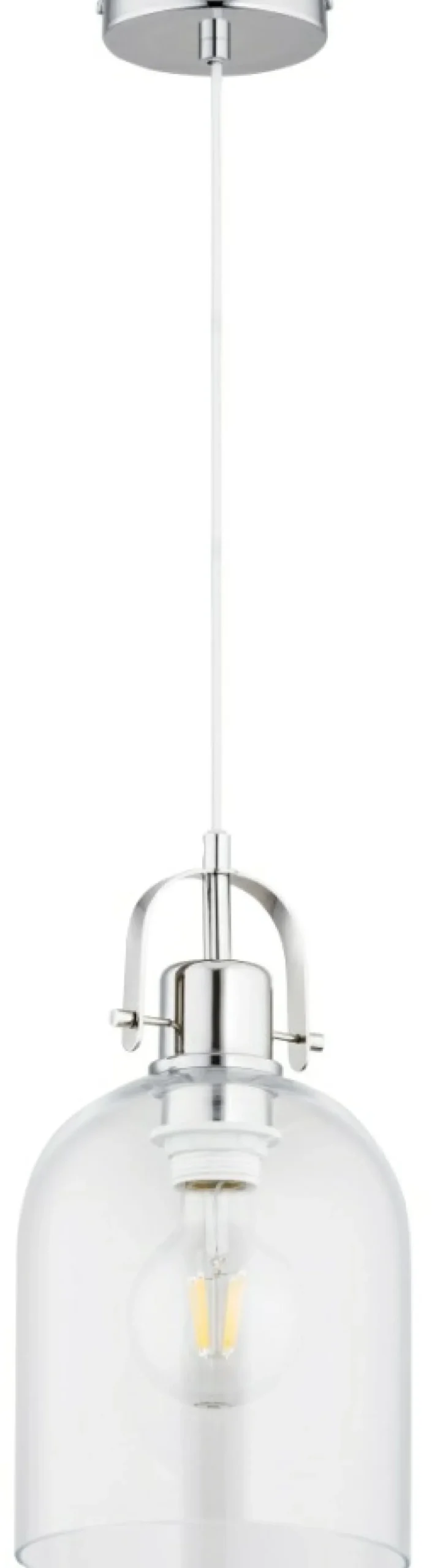 Flash Sale Sklep Kaja Designerska lampa wisząca z przezroczystym kloszem AL 60684 | Kaja