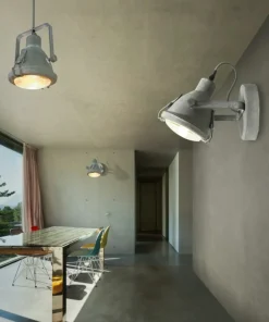 Best Sale Sklep Kaja Designerska lampa wisząca w stylu przemysłowym AZ1585 TOBRUK | Kaja szary