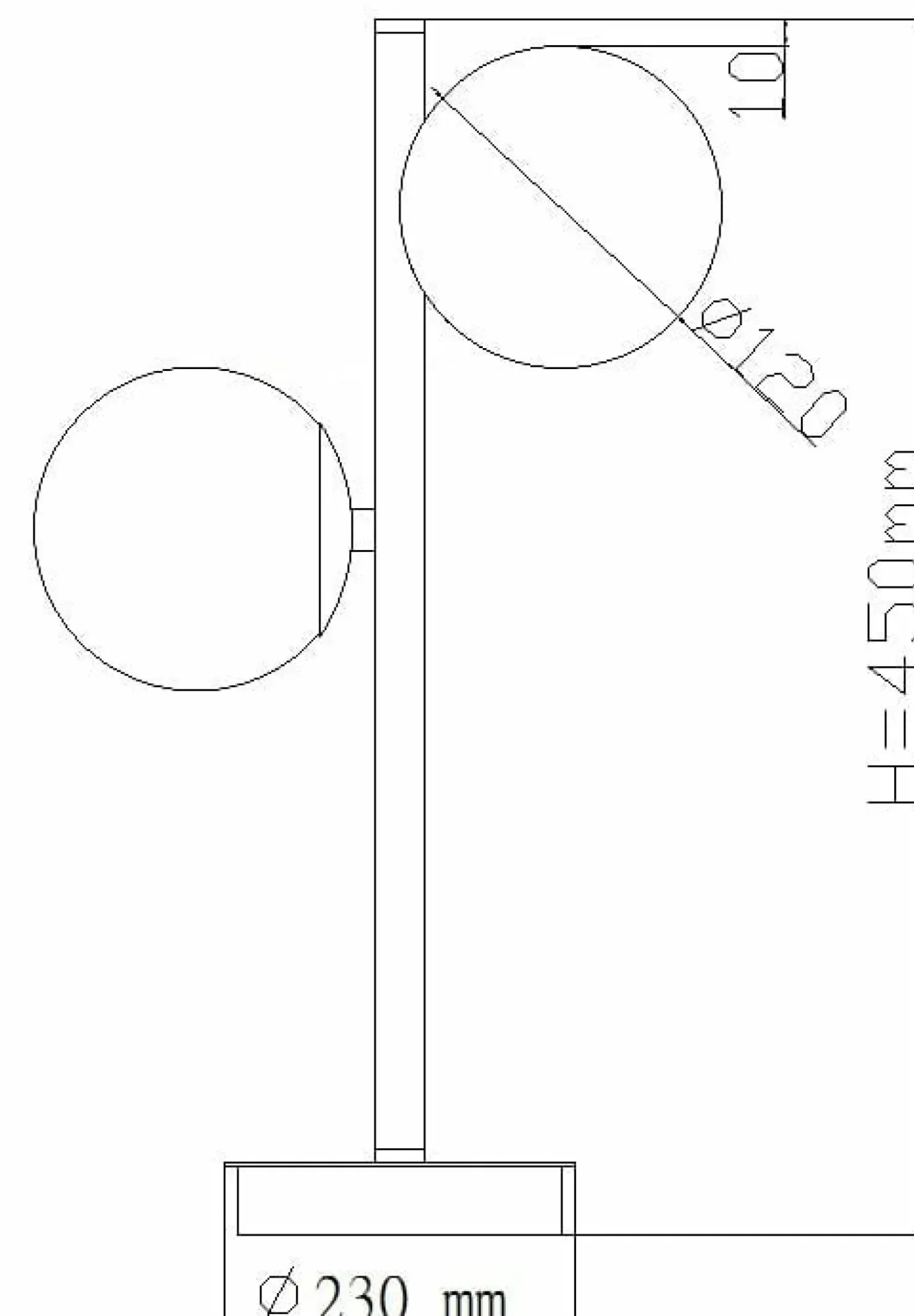 Designerska, złota lampka stołowa do salonu LP-002/2T z serii DORADO*Sklep Kaja Cheap