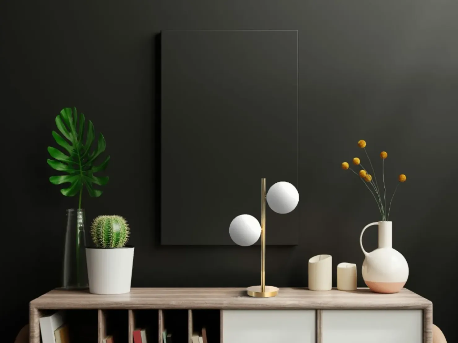 Designerska, złota lampka stołowa do salonu LP-002/2T z serii DORADO*Sklep Kaja Cheap