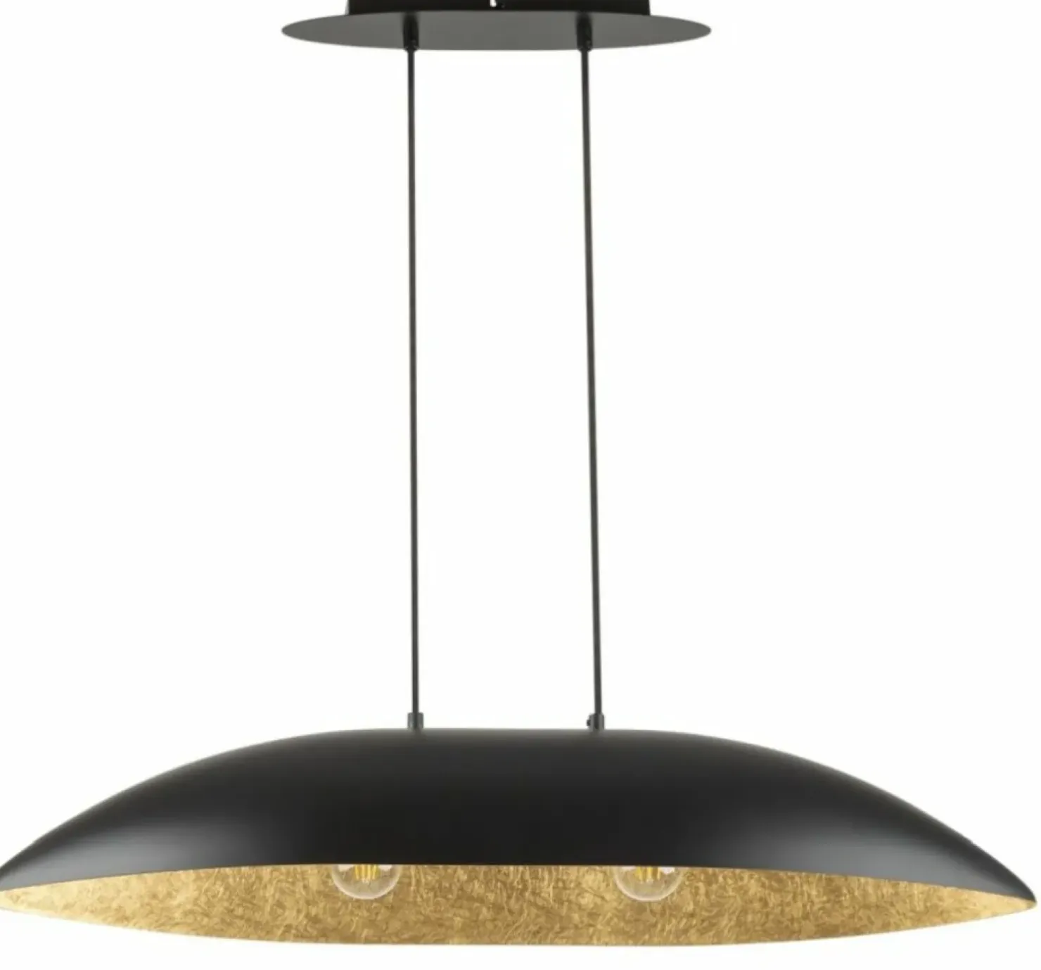 Outlet Sklep Kaja Designerski żyrandol z szerokim abażurem SIG 40633 GONDOLA | Kaja