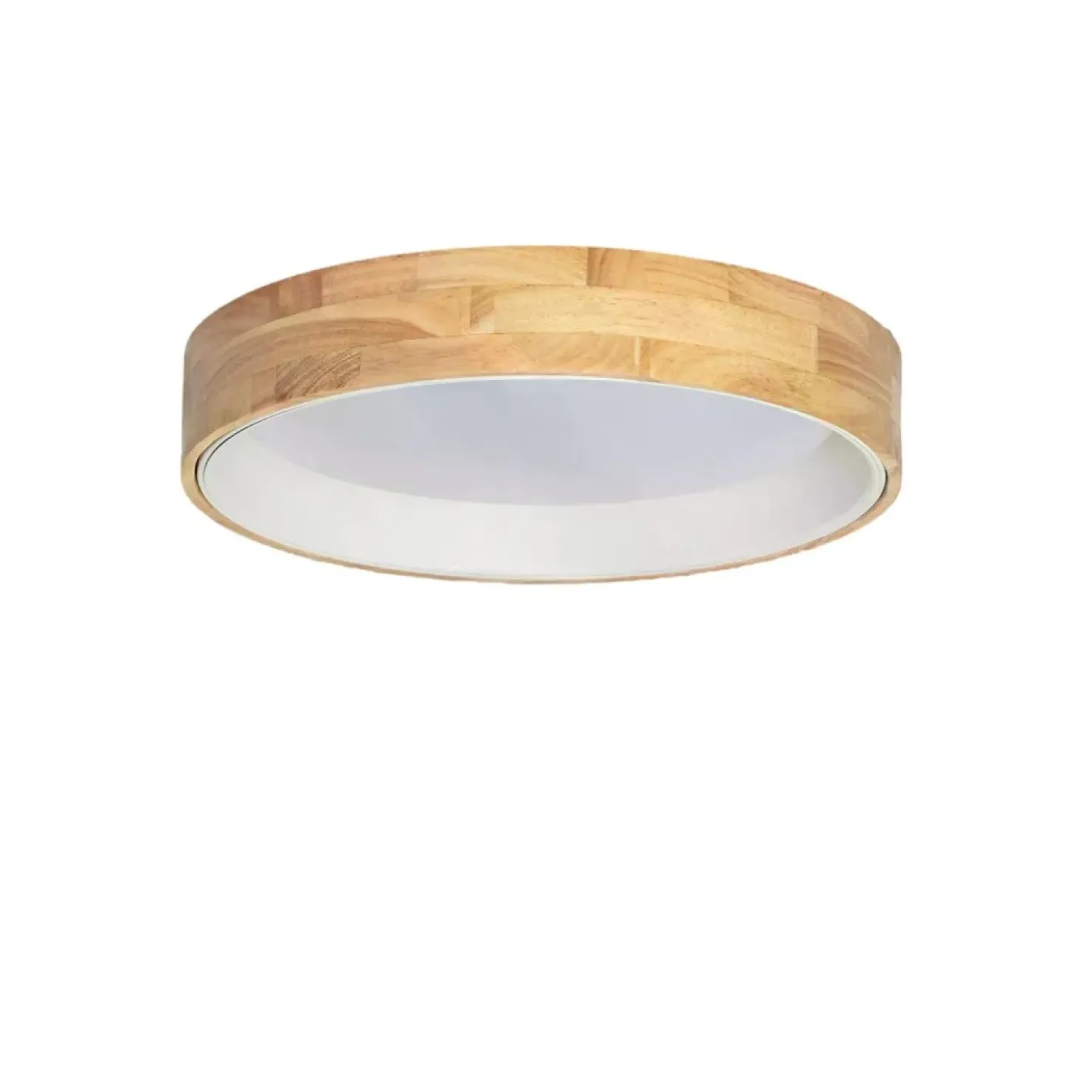 Drewniana lampa sufitowa LED ABR-PLODV-B-20W-CCT NATURALE | Kaja*Sklep Kaja Cheap