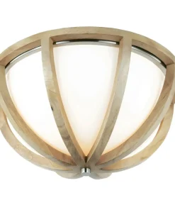 Drewniana lampa sufitowa, plafon FE-ALLIER-F-LW z serii ALLIER*Sklep Kaja Online