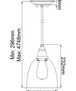 Drewniana lampa wisząca, klosz DL-MATRIMONIO1MP z serii MATRIMONIO*Sklep Kaja Fashion