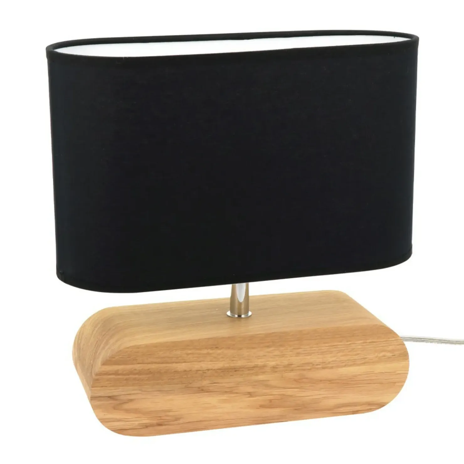Drewniana lampka stołowa do sypialni 7615074 MARINNA | Kaja*Sklep Kaja Discount