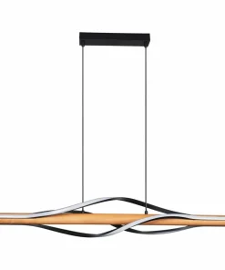 Best Sale Sklep Kaja Drewniana, pozioma lampa wisząca LED P230857003 BAEZ | Kaja