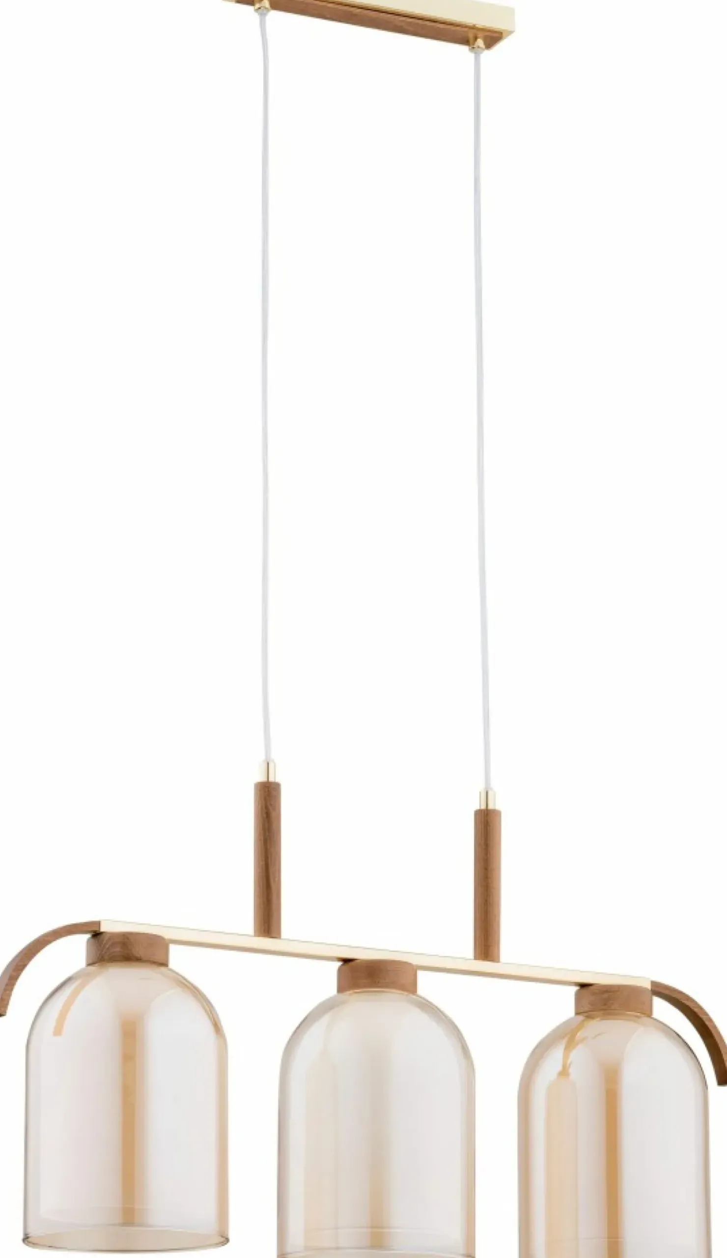 Cheap Sklep Kaja Drewniano-złota lampa do przytulnej jadalni AL 61303 ARIS | Kaja