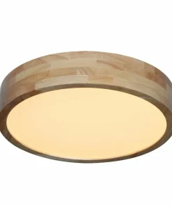 Drewniany plafon LED do sypialni PLF-73827-3KS4KS65K-WO NORTON | Kaja*Sklep Kaja Clearance