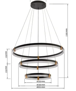Cheap Sklep Kaja Duża, efektowna lampa na antresolę LP-0407/3P BK PLUM | Kaja