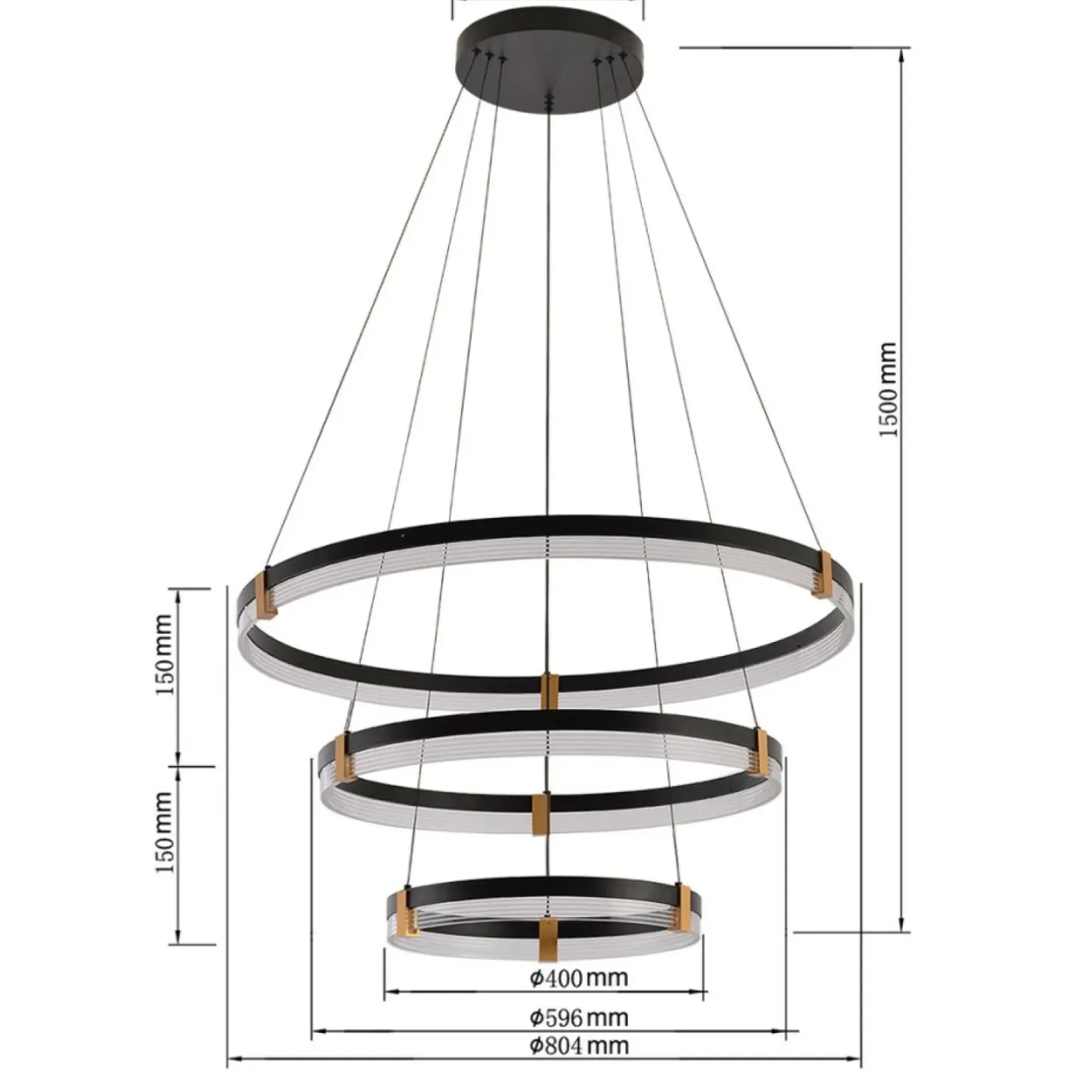 Cheap Sklep Kaja Duża, efektowna lampa na antresolę LP-0407/3P BK PLUM | Kaja