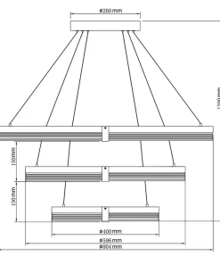 Cheap Sklep Kaja Duża, efektowna lampa na antresolę LP-0407/3P BK PLUM | Kaja