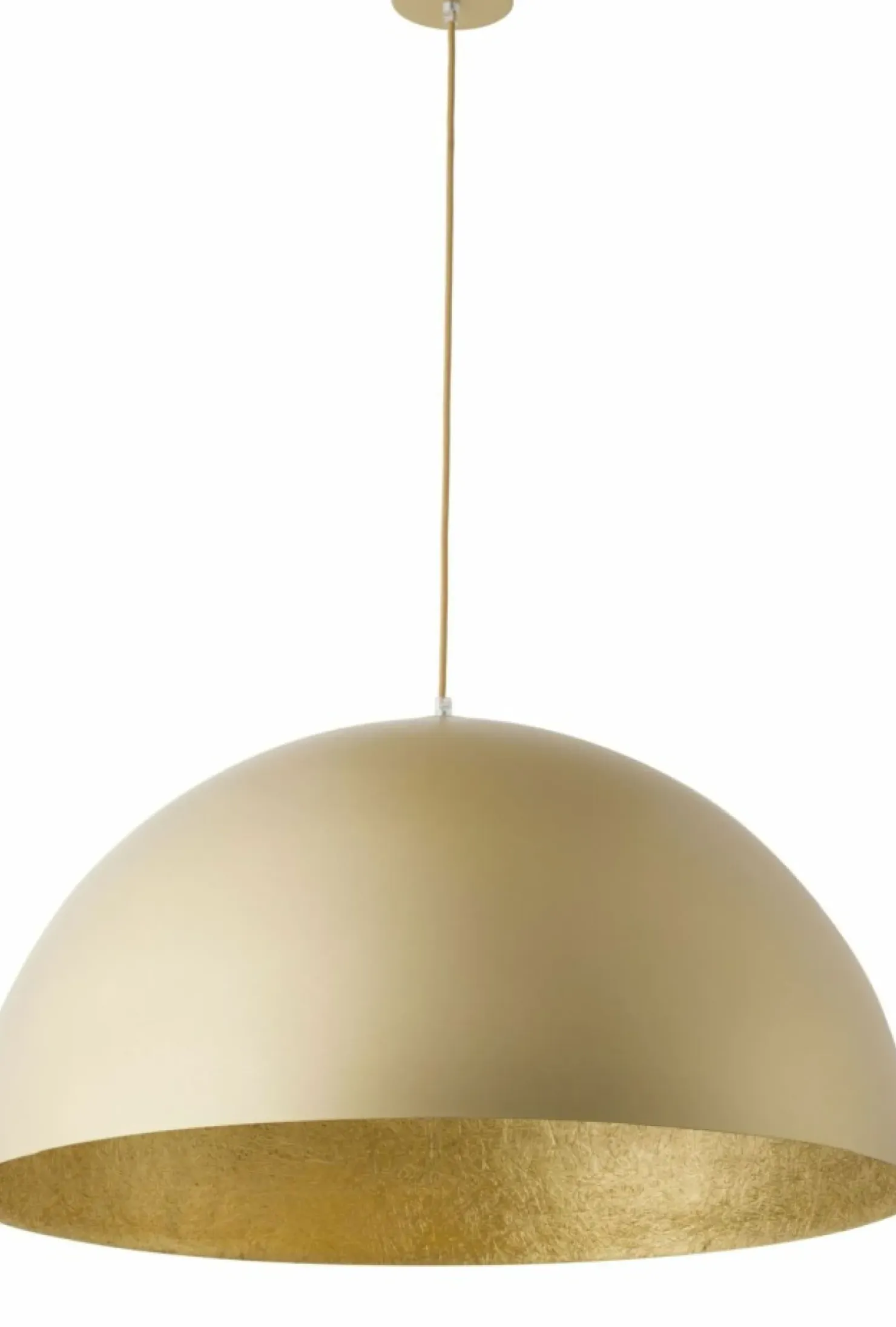 Outlet Sklep Kaja Duża, kopułowa lampa wisząca nad stół SIG 32295 z serii SFERA 90 ZŁ