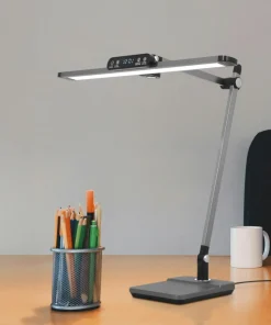 Duża, kreślarska lampa biurkowa, LED 12W K-BL1321 GRAFIT z serii ARES*Sklep Kaja Cheap