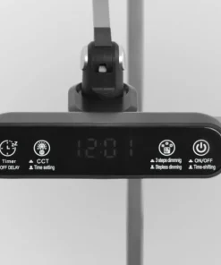 Duża, kreślarska lampa biurkowa, LED 12W K-BL1321 GRAFIT z serii ARES*Sklep Kaja Cheap