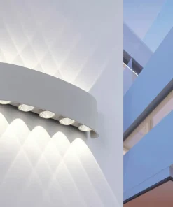 Duża lampa na elewację o ciepłej barwie 9489-21 z serii CARLO | Kaja*Sklep Kaja Cheap
