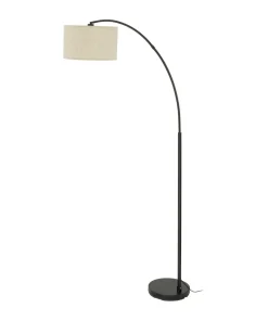Duża lampa podłogowa w kształcie łuku TK 16023 ZENITH LINEN | Kaja*Sklep Kaja Online