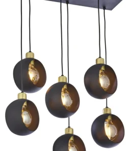 Hot Sklep Kaja Duża lampa wisząca do salonu TK 2756 CYKLOP BLACK | Kaja Oświetlenie