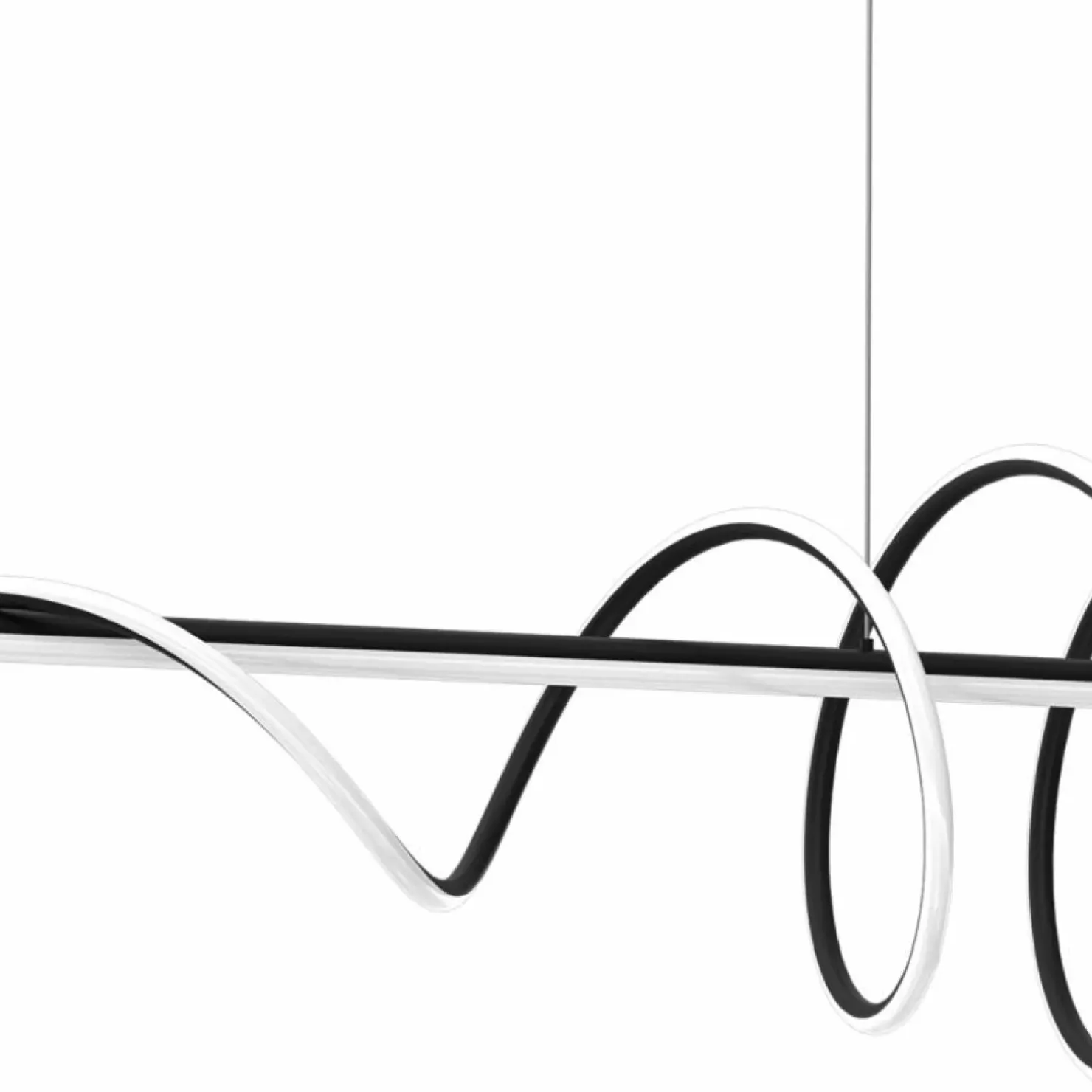 Cheap Sklep Kaja Duża lampa wisząca LED idealna do jadalni ML8608 TWIST | Kaja