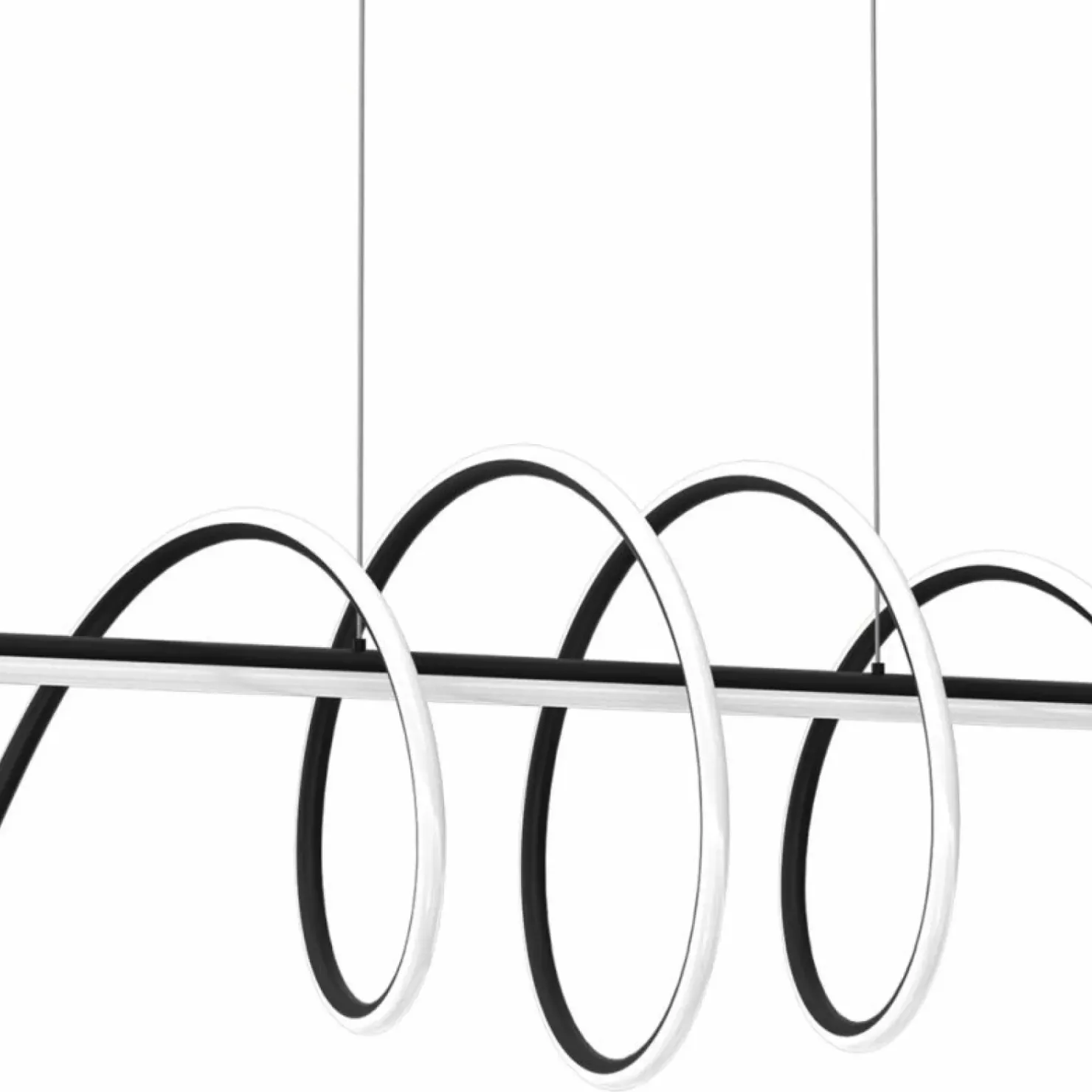Cheap Sklep Kaja Duża lampa wisząca LED idealna do jadalni ML8608 TWIST | Kaja