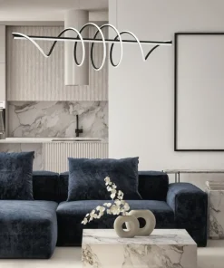 Cheap Sklep Kaja Duża lampa wisząca LED idealna do jadalni ML8608 TWIST | Kaja