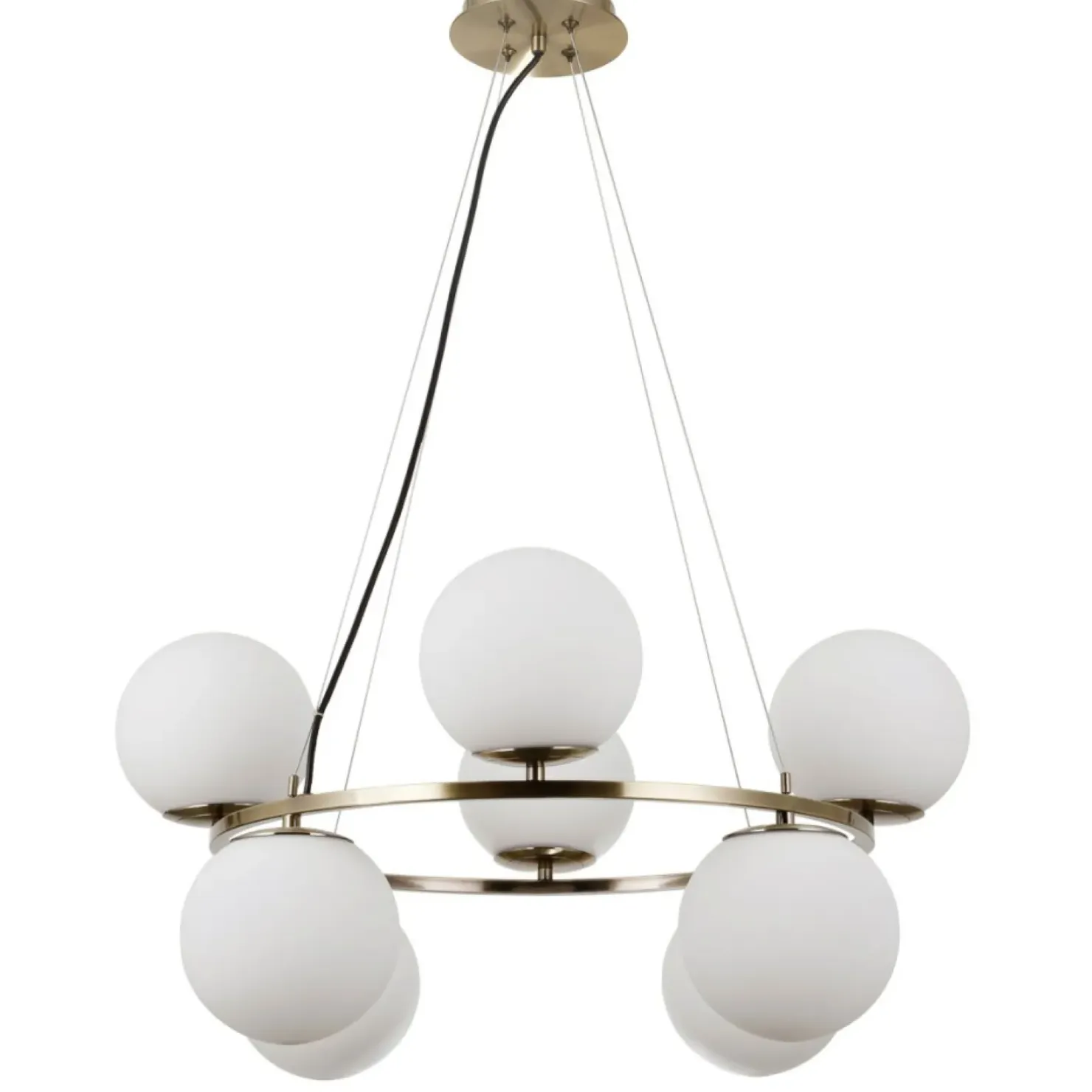 Best Sale Sklep Kaja Duża lampa wisząca modern classic PND-33453-4-4-ABR z serii LAROSA