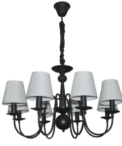 Duża lampa z klasycznymi abażurami LP-88439/8P WERONA | Kaja*Sklep Kaja Hot