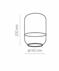 Best Sale Sklep Kaja Duża lampa z oszronionymi kloszami TK 3359 MARCO SILVER | Kaja