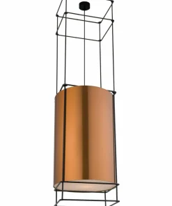 Best Sale Sklep Kaja Długi, designerski zwis geometryczny - miedź 140cm ANT 9552 PAA | Kaja
