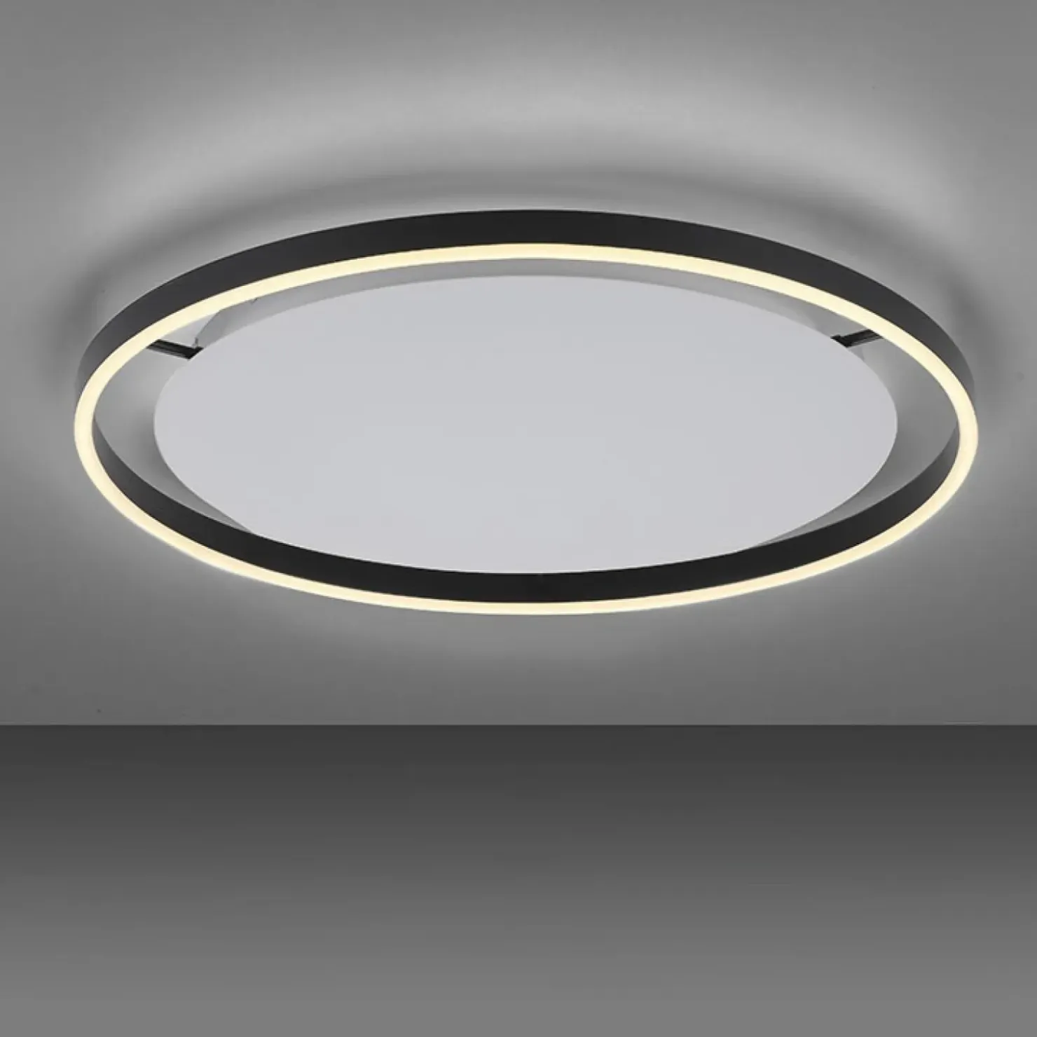Duży, nowoczesny plafon LED do salonu 15392-13 z serii RITUS | Kaja*Sklep Kaja Outlet
