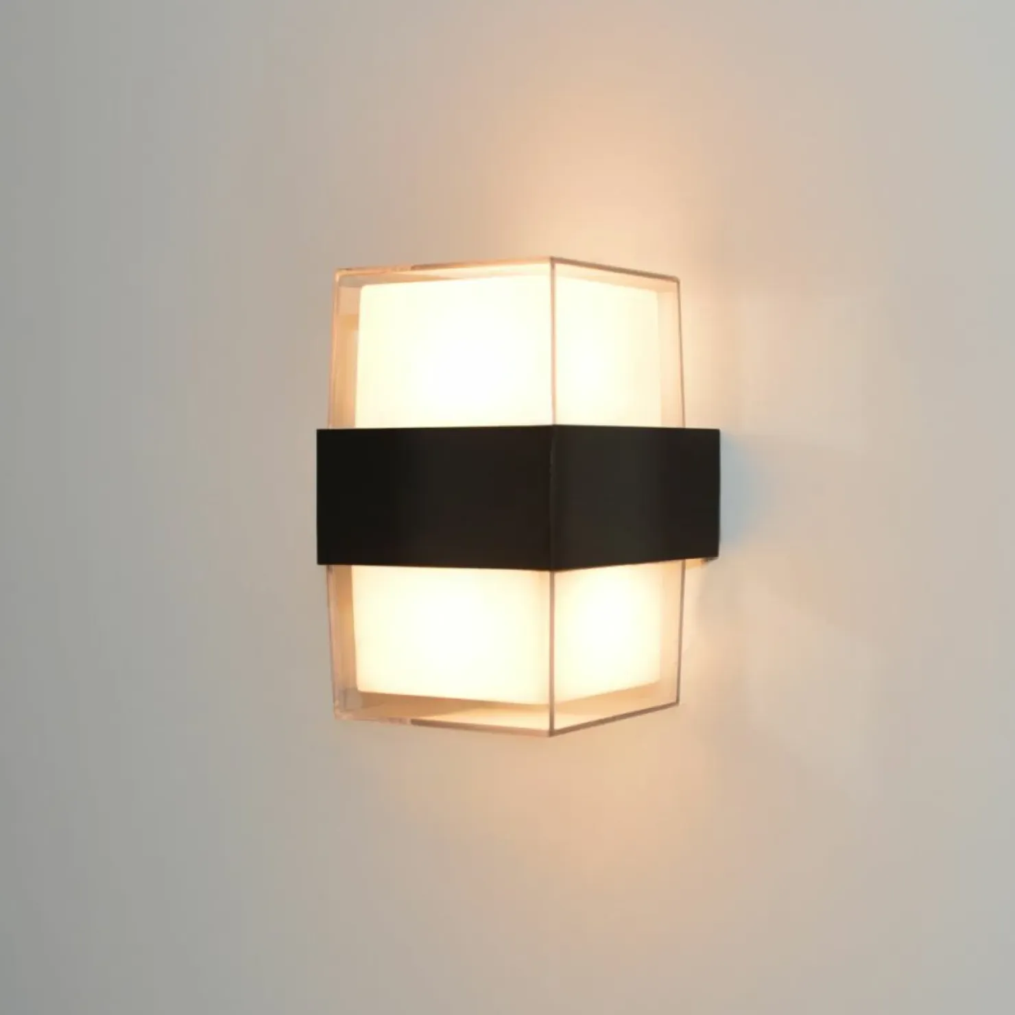 Dwukierunkowy kinkiet zewnętrzny LED 4000K OWL-4682-4K z serii MARTI*Sklep Kaja New