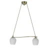Dwupunktowa, patynowa lampa wisząca 32-07360 SERANO | Kaja Oświetlenie*Sklep Kaja Outlet