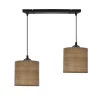 Dwupunktowa, rustykalna lampa wisząca nad stół 32-18328 LEGNO | Kaja*Sklep Kaja Sale