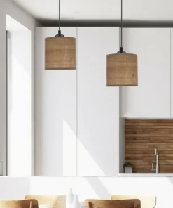 Dwupunktowa, rustykalna lampa wisząca nad stół 32-18328 LEGNO | Kaja*Sklep Kaja Sale
