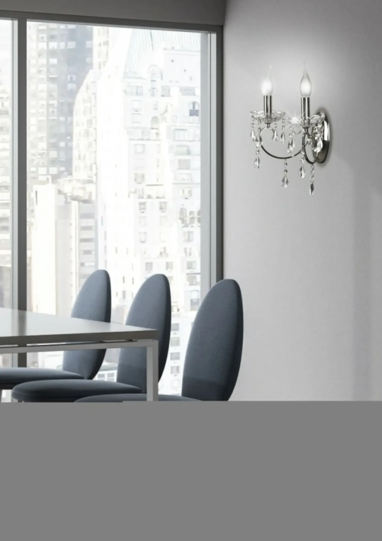 Dwuramienna, elegancka lampa ścienna 22-96138 AURORA | Kaja*Sklep Kaja Outlet