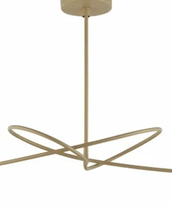 New Sklep Kaja Dwuramienna, minimalistyczna lampa sufitowa SIG 33355 z serii VELVET