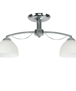 Dwuramienna, srebrna lampa sufitowa 32-22707 FILONA | Kaja Oświetlenie*Sklep Kaja Store