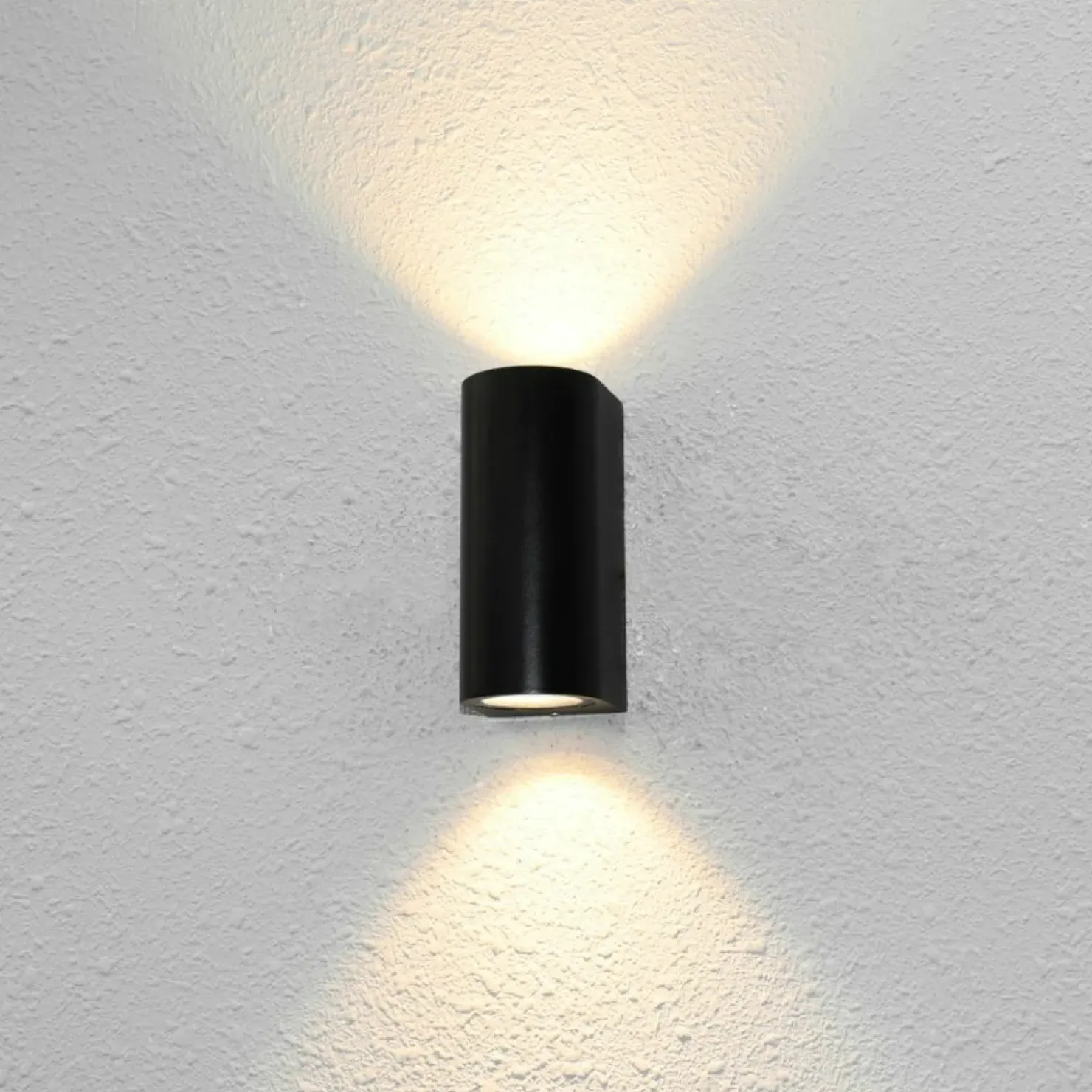 Dwustronna tuba kinkiet, lampa na elewację OWL-2197-2R z serii GENTA*Sklep Kaja Store