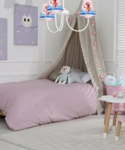 Dziecięca lampa wisząca z rysunkami MLP6810 z serii OŚMIORNICA LOLA | Kaja Oświe*Sklep Kaja Outlet