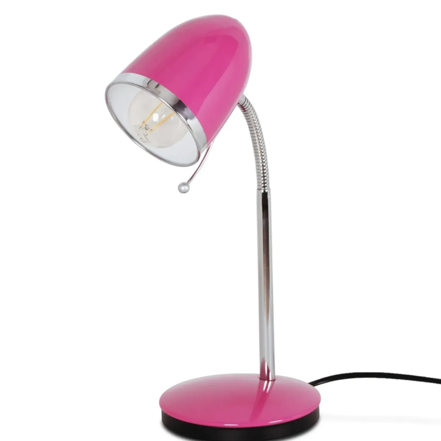 Dziewczęca lampka biurkowa K-MT-200 RÓŻOWY KAJTEK | Kaja Oświetlenie*Sklep Kaja Fashion