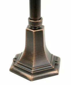 Efektowna lampa ogrodowa z kulistym kloszem K 5002/1/KPOl*Sklep Kaja Shop